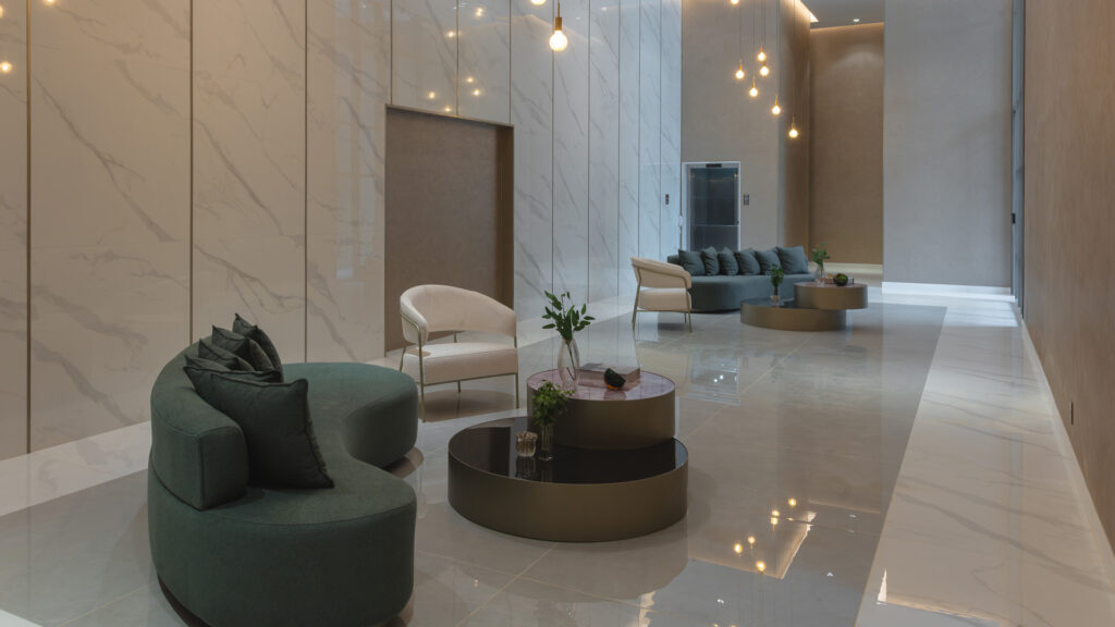Hall Social Da Torre Residence Do Green View Butantã, Foto Do Empreendimento Entregue