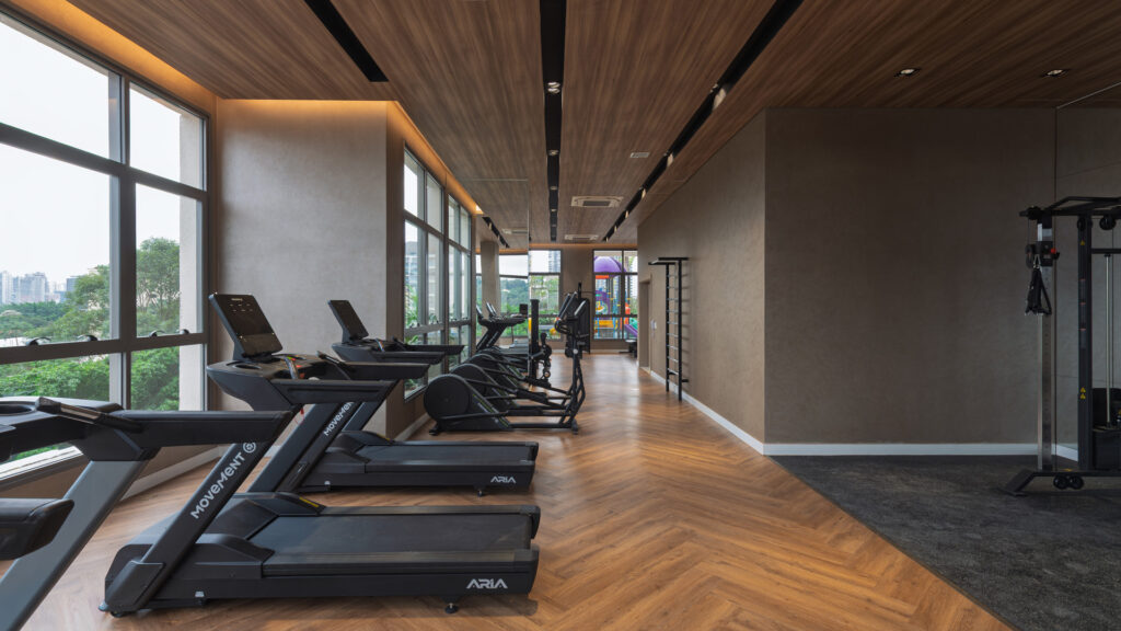 Fitness Com Esteiras E Vista Aberta Do Green View Butantã, Foto Do Empreendimento Entregue