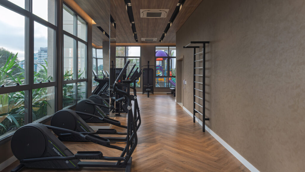 Sala De Spinning Do Green View Butantã, Foto Do Empreendimento Entregue